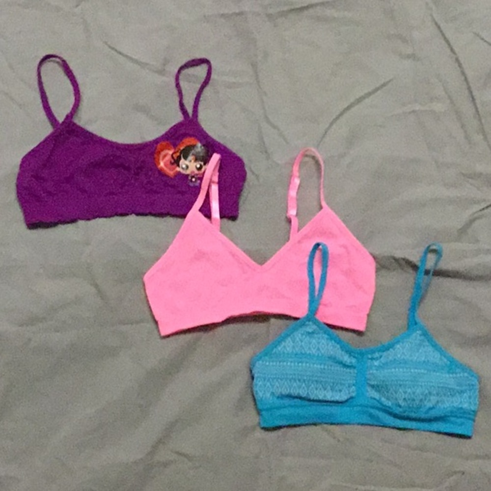 3 Girls Spandex training bras